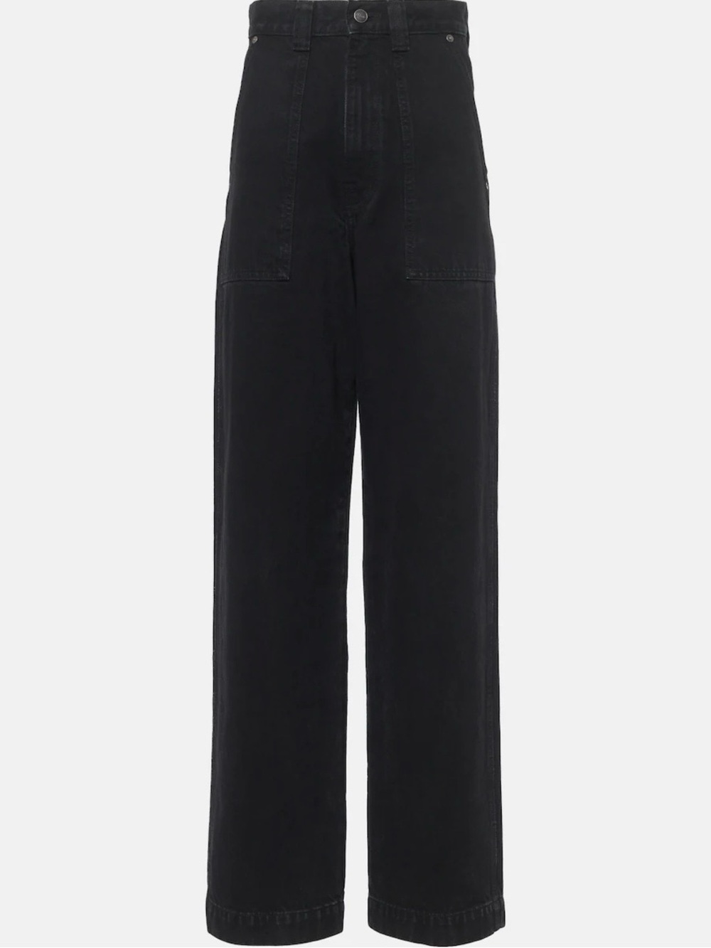 Khaite Hewitt High Rise Jeans Black size 25 NWOT